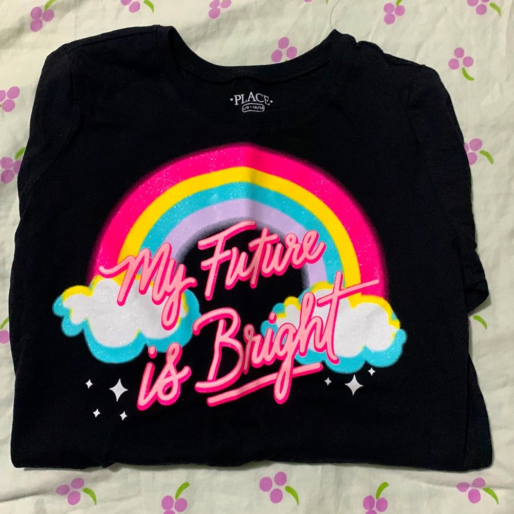 Girls Long sleeve shirt size 10/12 L